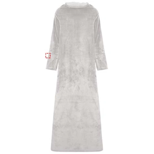 Recyklovaná deka s rukávmi Altura GRS – šedá – tlačová plocha – Right sleeve