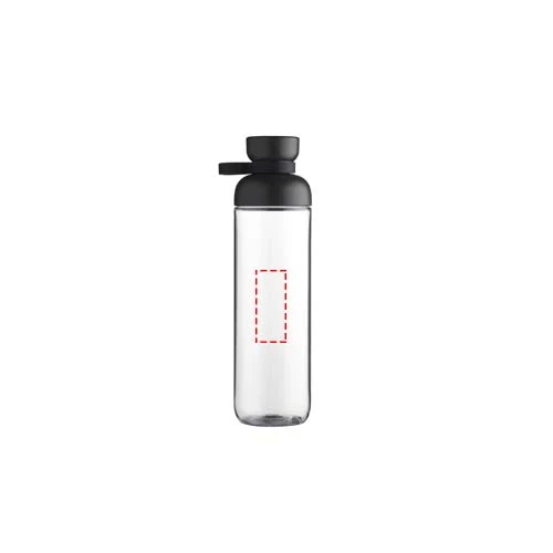 Fľaša na vodu Mepal Vita 900 ml - Mepal – černá – tlačová plocha – Zadná strana