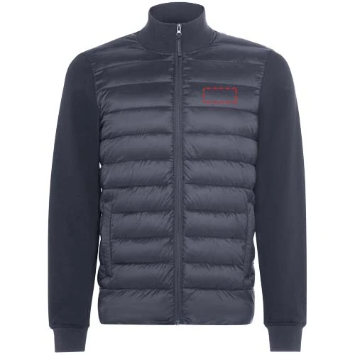 Unisex bunda Vivaro - Roly – olověná – tlačová plocha – Ľavá strana hrude