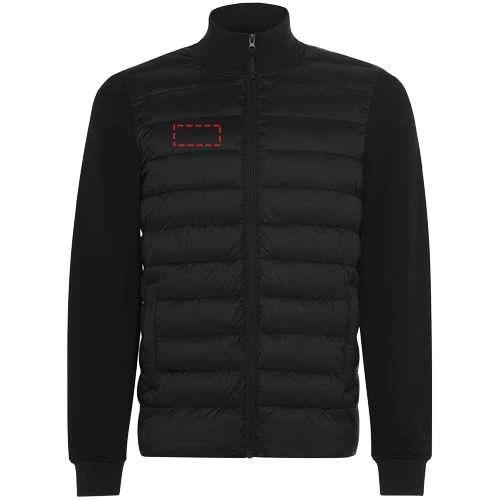 Unisex bunda Vivaro - Roly – černá – tlačová plocha – Pravá strana hrude