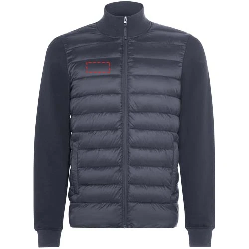 Unisex bunda Vivaro - Roly – olověná – tlačová plocha – Pravá strana hrude