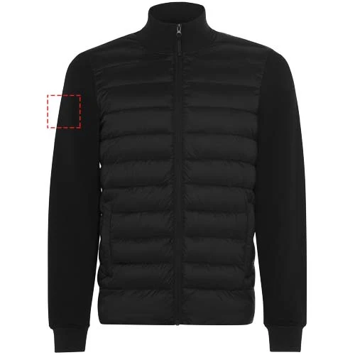Unisex bunda Vivaro - Roly – černá – tlačová plocha – Pravý biceps