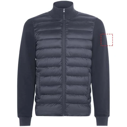 Unisex bunda Vivaro - Roly – olověná – tlačová plocha – Levý biceps
