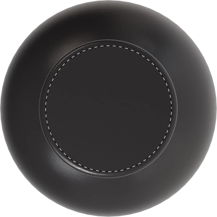 Pumono XL RSS fľaša – dark grey – tlačová plocha – Vrchná časť