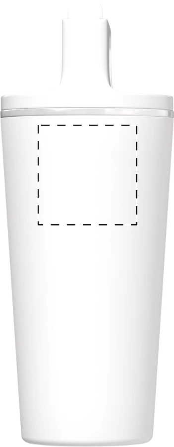 Sippulu termohrnček – white – tlačová plocha – Predná strana