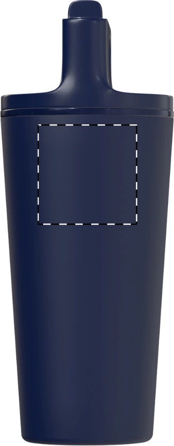 Sippulu termohrnček – blue – tlačová plocha – Predná strana