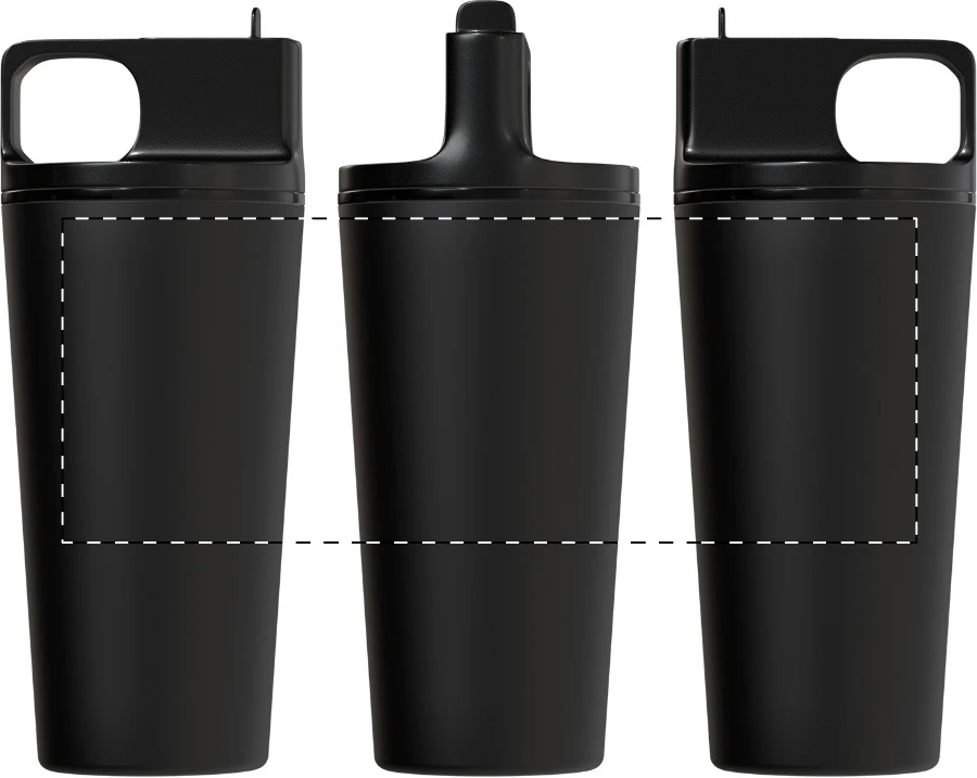 Sippulu termohrnček – čierna – tlačová plocha – Obal
