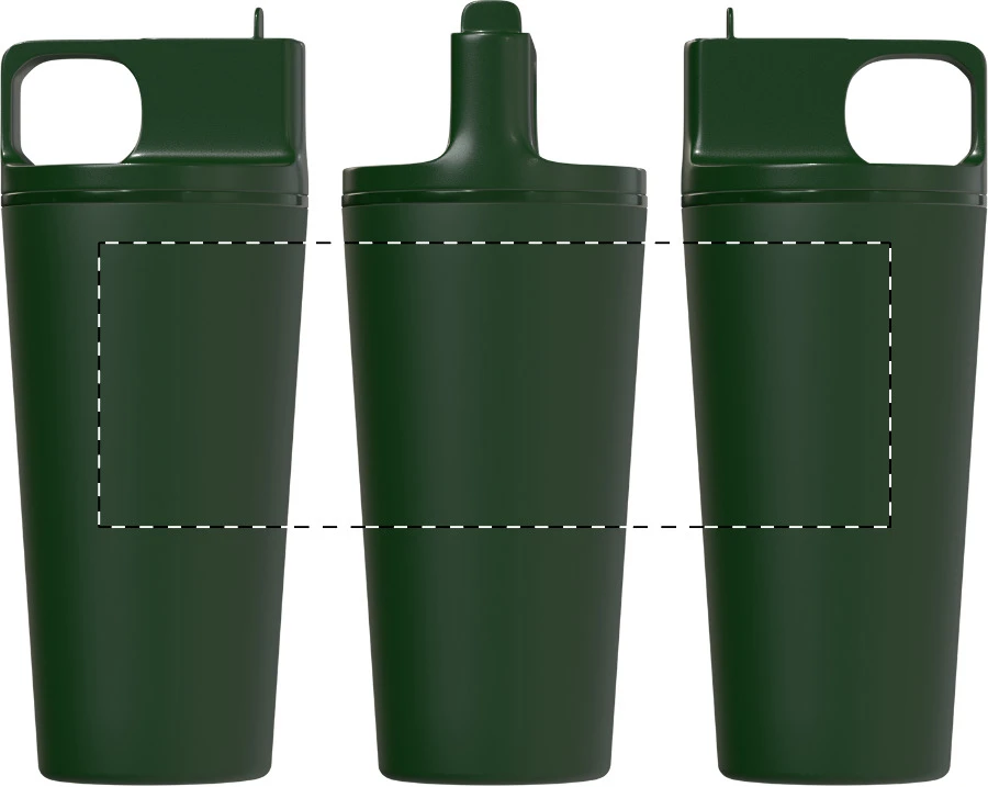 Sippulu termohrnček – green – tlačová plocha – Celoplošná potlač – rotačná sieťotlač