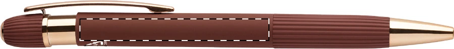 Rozzet sada s blokom – burgundy – tlačová plocha – Na telo - pre ľaváka