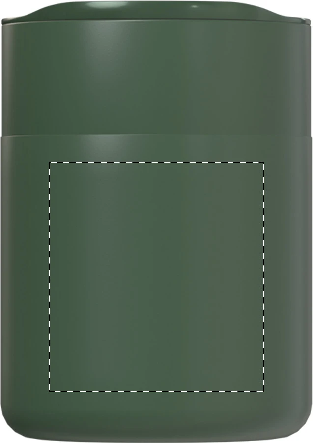 Sipicon cestovný kelímok – green – tlačová plocha – Predná strana
