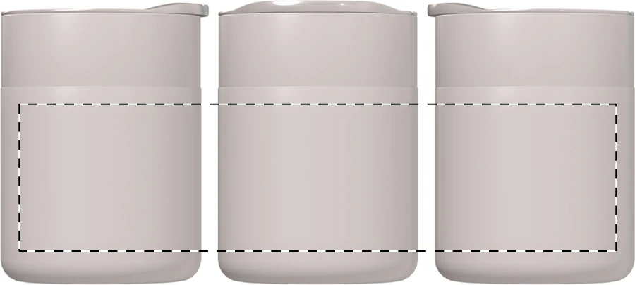 Sipicon cestovný kelímok – natural – tlačová plocha – Obal