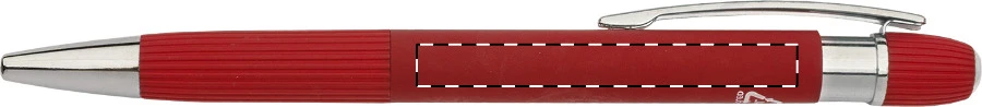 Vittria darčeková sada – burgundy – tlačová plocha – Guľôčkové pero na telo - pre praváka
