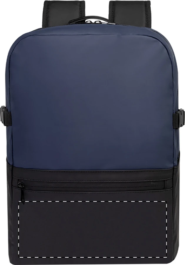 Boulton batoh RPU – dark blue – tlačová plocha – Vrecko