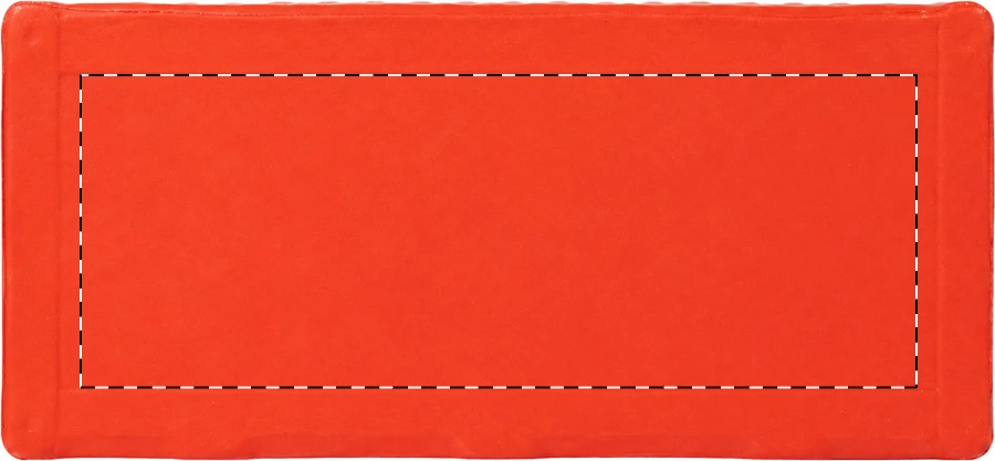 Freight antistres – red – tlačová plocha – Spodná časť