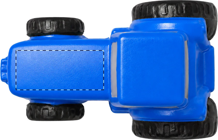 FarmCalm antistres – blue – tlačová plocha – Vrch - ľavá strana
