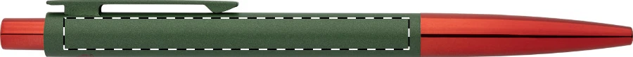 Krokvik guličkové pero – green – tlačová plocha – Na telo - pre ľaváka