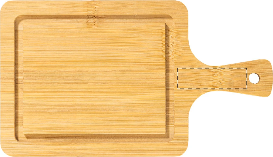 BiteTime servírovacia doska – natural – tlačová plocha – Vrch - pravá strana