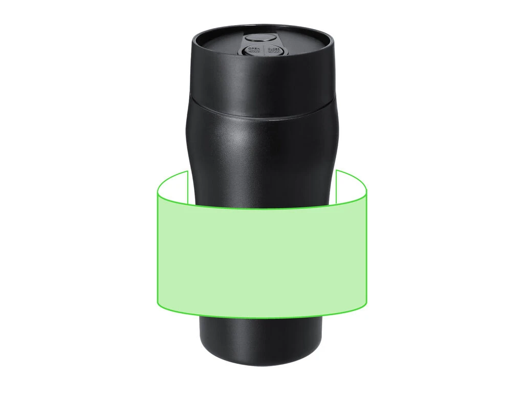 Termohrnček Liran – negro – tlačová plocha – Oblasť 1