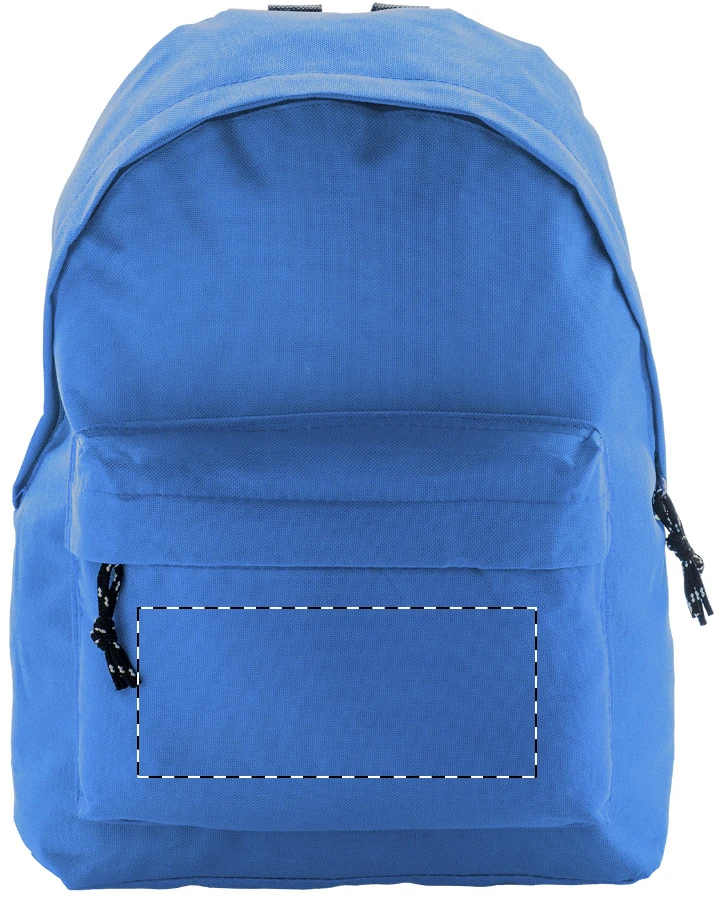 Atlantis ruksak – blue – tlačová plocha – Vrecko