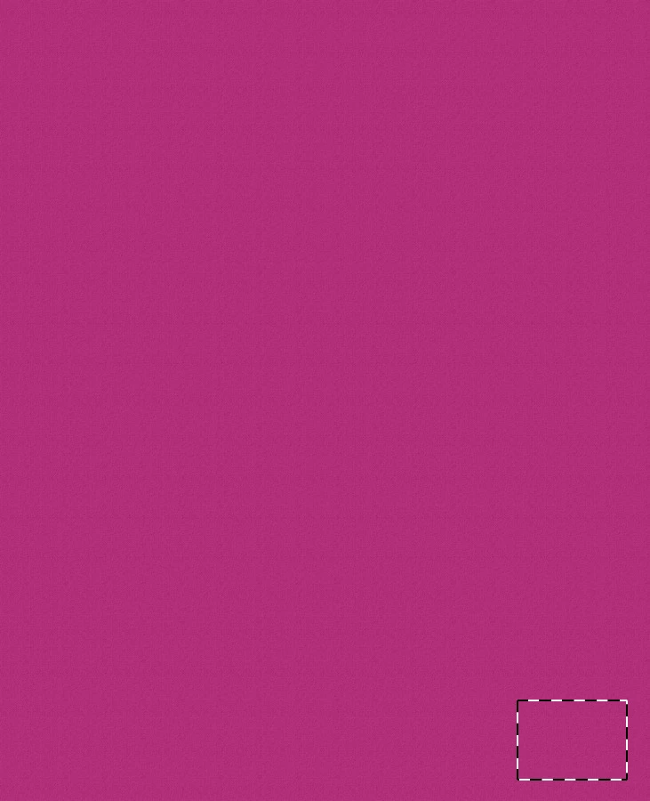 Vinson deka – pink – tlačová plocha – Pravý dolný roh