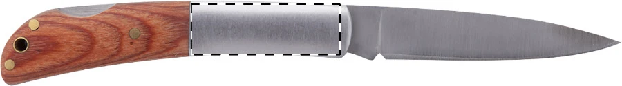 Woxen nôž – brown – tlačová plocha – Ľavá strana