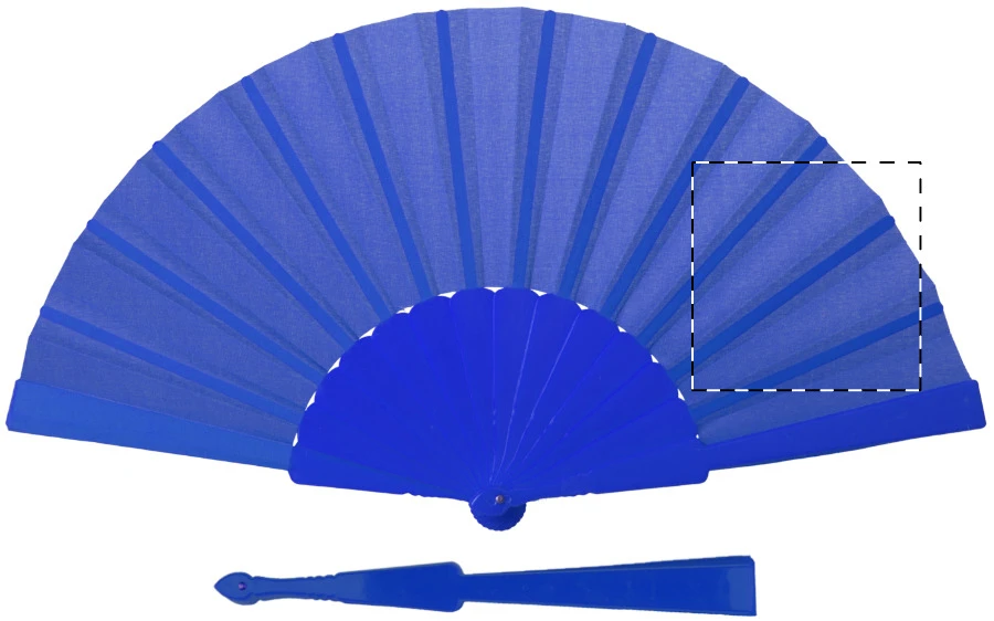 Costa vejár – blue – tlačová plocha – Pravá strana