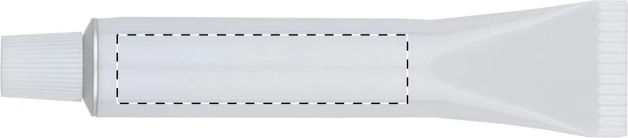 Tubyk guľôčkové pero – white – tlačová plocha – Predná strana