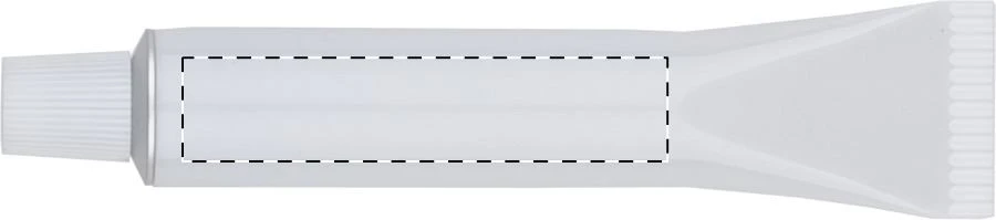 Tubyk guľôčkové pero – white – tlačová plocha – Zadná strana