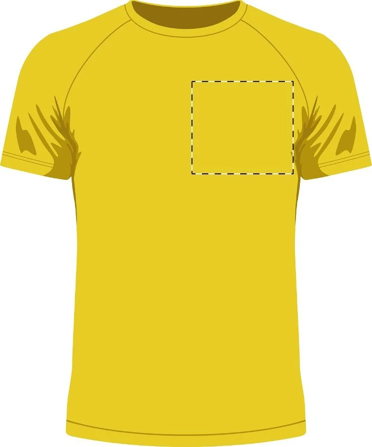 Tlačová plocha – Ľavá hruď