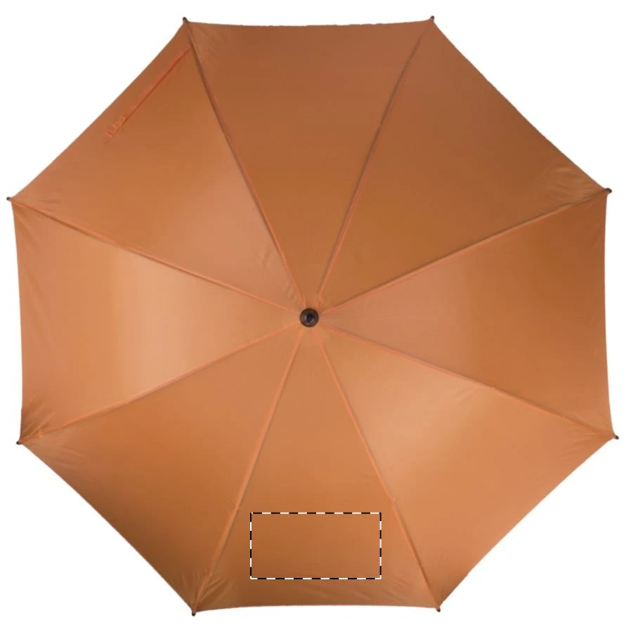 Henderson automatický dáždnik – orange – tlačová plocha – Panel 4