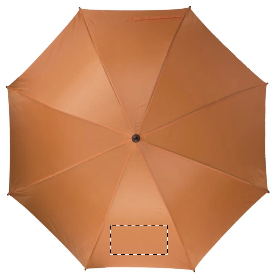 Henderson automatický dáždnik – orange – tlačová plocha – Panel 5