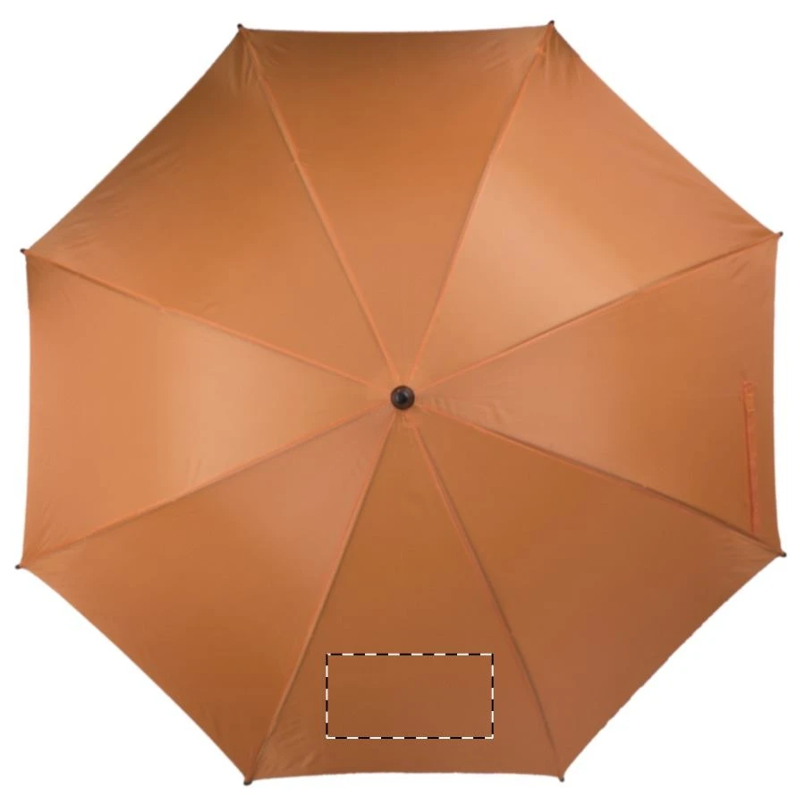 Henderson automatický dáždnik – orange – tlačová plocha – Panel 7
