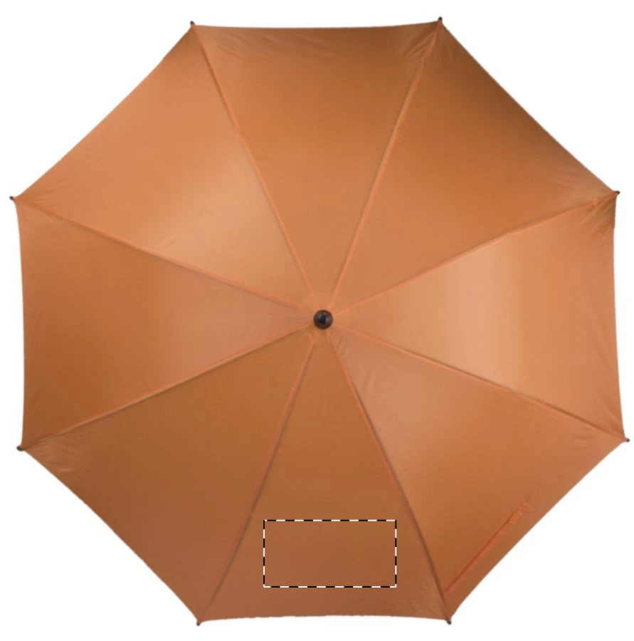 Henderson automatický dáždnik – orange – tlačová plocha – Panel 8