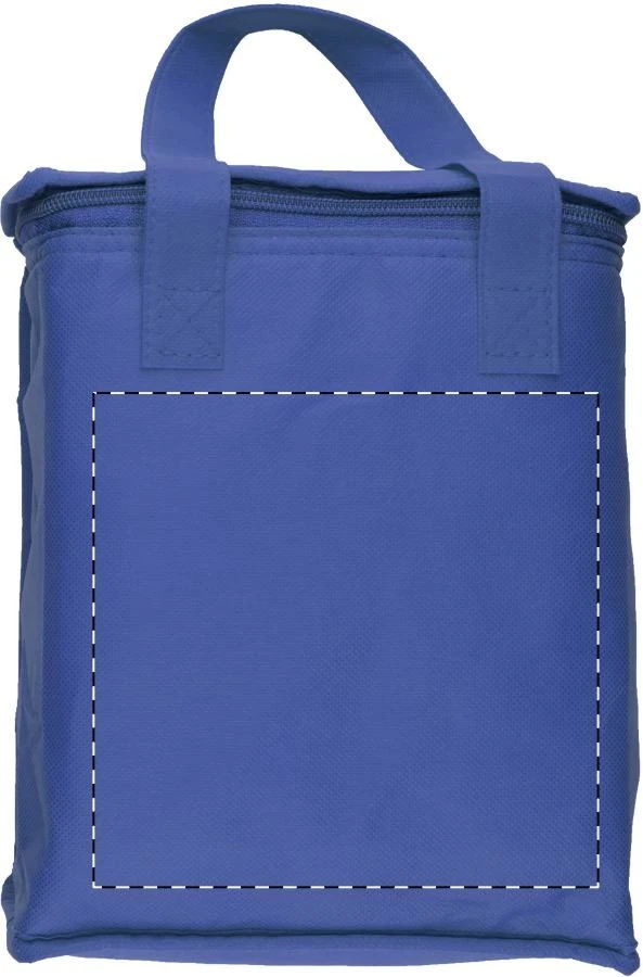 Fridrate chladiaca taška – blue – tlačová plocha – Predná strana