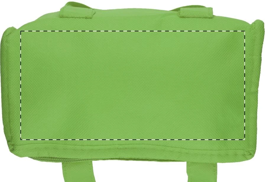 Fridrate chladiaca taška – green – tlačová plocha – Vrchná časť