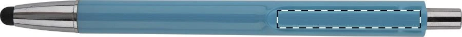 Rincon dotykové guľôčkové pero – light blue – tlačová plocha – Klip