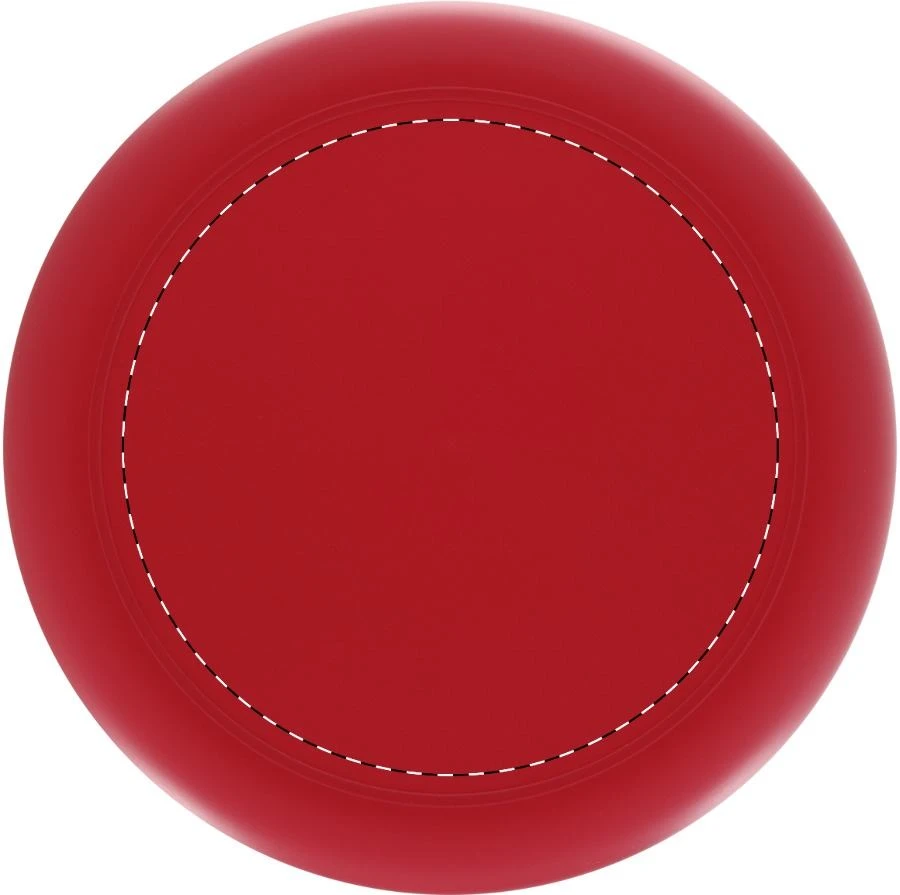 Horizon frisbee – red – tlačová plocha – Vrchná časť