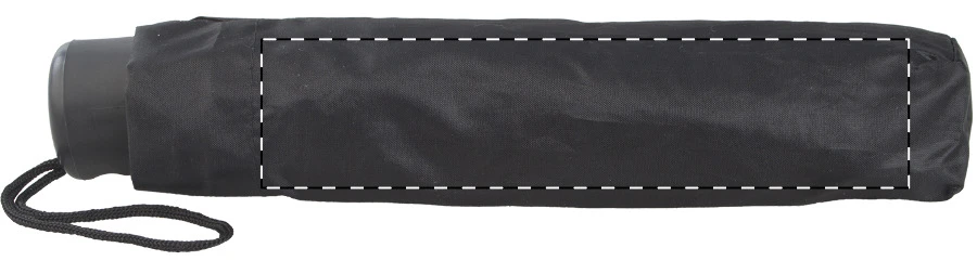 Upek dáždnik – čierna – tlačová plocha – Puzdro/Vrecko