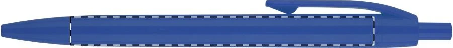 Leopard guľôčkové pero – dark blue – tlačová plocha – Na telo - pre praváka