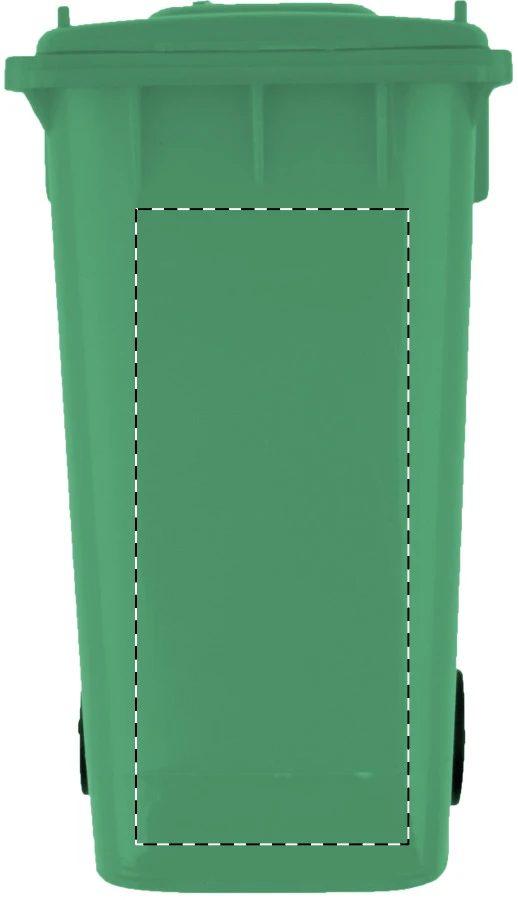 Perera stojan na písacie potreby – green – tlačová plocha – Predná strana