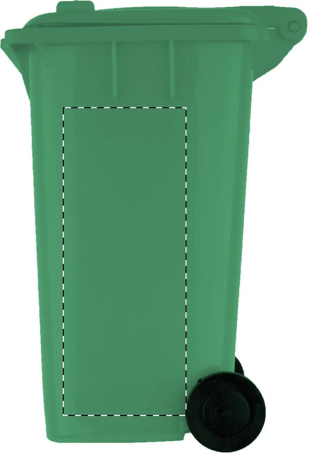 Perera stojan na písacie potreby – green – tlačová plocha – Ľavá strana