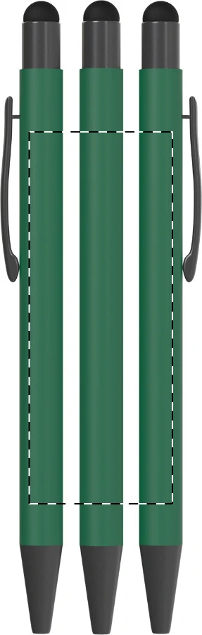 Hevea guľôčkové pero – green – tlačová plocha – Obal