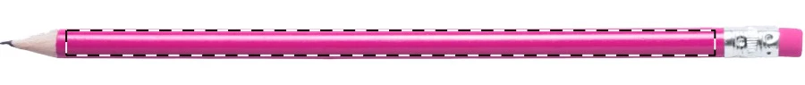 Concil ceruzka – pink – tlačová plocha – Na telo - pre praváka