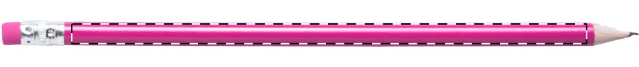 Concil ceruzka – pink – tlačová plocha – Na telo - pre ľaváka