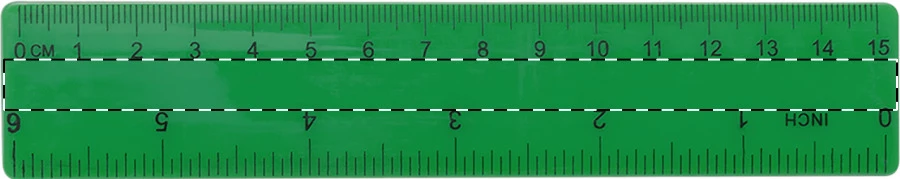 Monoli školská sada – green – tlačová plocha – Pravítko