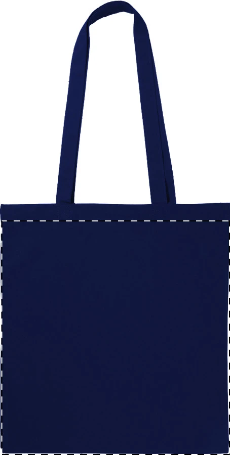 Colote Plus taška – dark blue – tlačová plocha – Predná strana