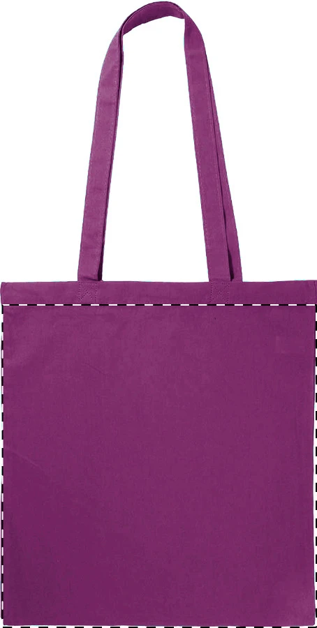 Colote Plus taška – purple – tlačová plocha – Predná strana