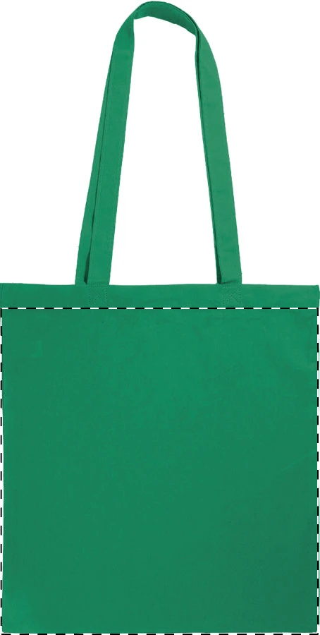 Colote Plus taška – green – tlačová plocha – Zadná strana