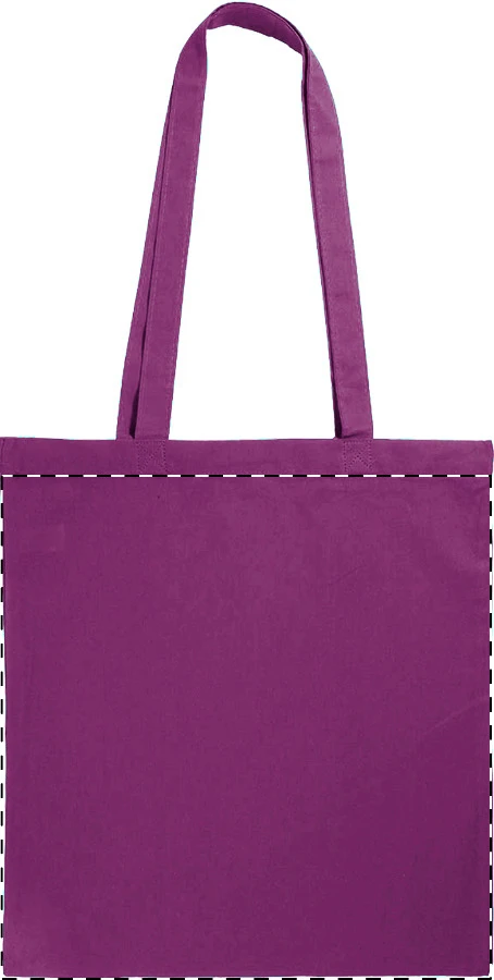 Colote Plus taška – purple – tlačová plocha – Zadná strana