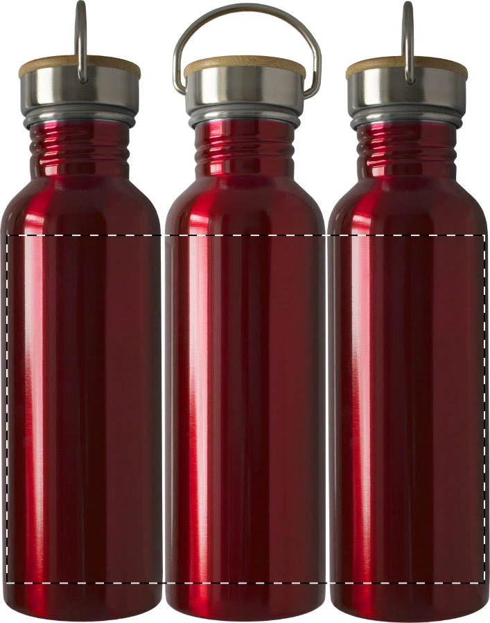 Colman fľaša z nerez ocele – red – tlačová plocha – Obal